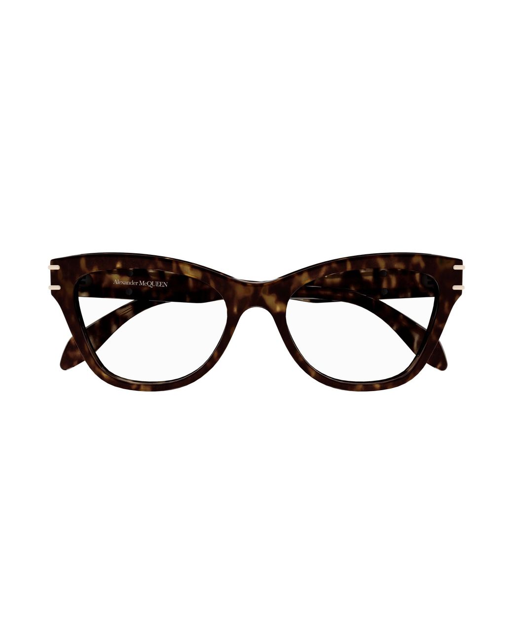 McQueen Black Am0401O 002 Optical Frames Acetate Cat Eye