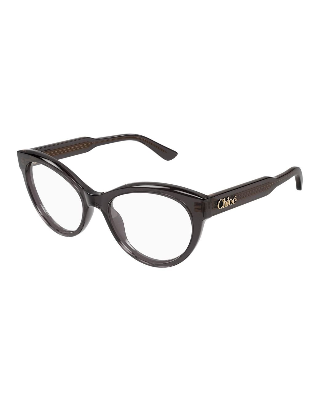 Chloé Black Ch0342O 006 Optical Frames Acetate Transparent Cat Eye