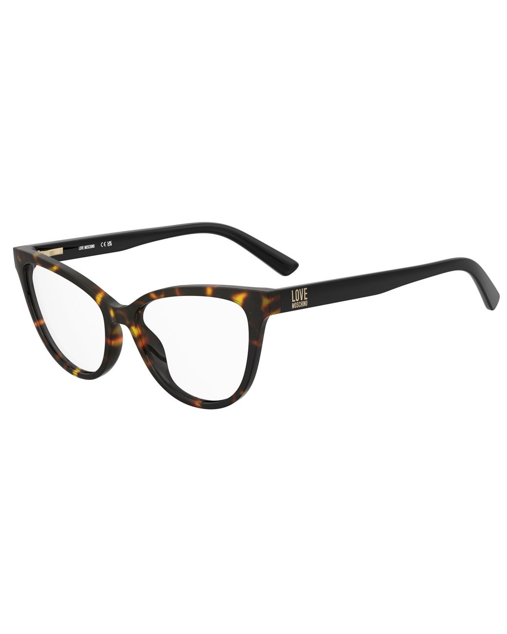 Moschino Black Mol659 086 Optical Frames Acetate Cat Eye Normal
