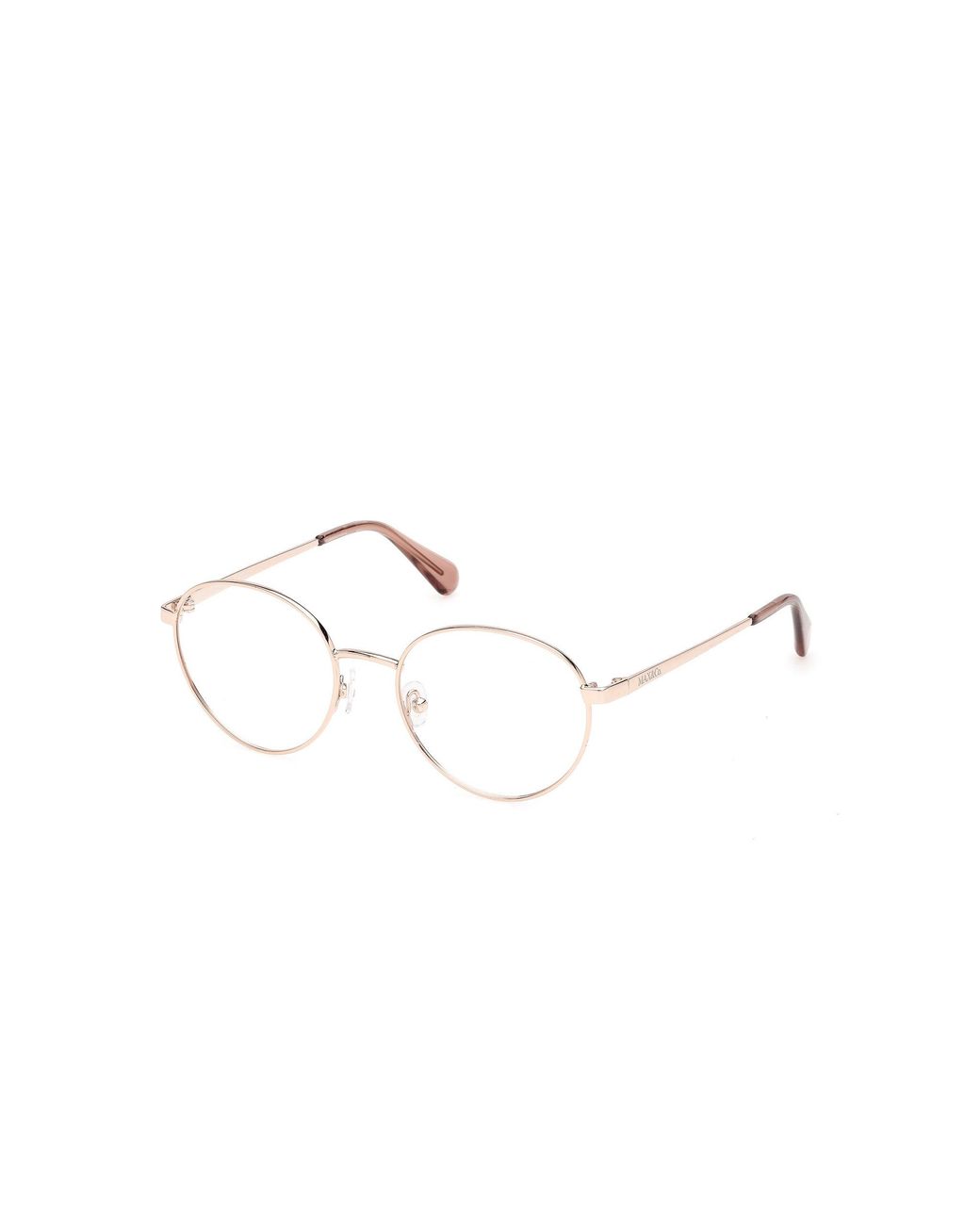 MAX&Co. Black Mo5230 28 Optical Frames Metal Round Normal