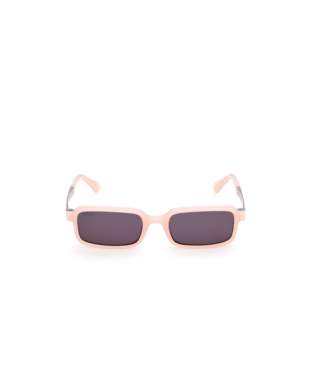 MAX&Co. Pink Mo0159 72A Sunglasses Injected Smoke Squared Normal