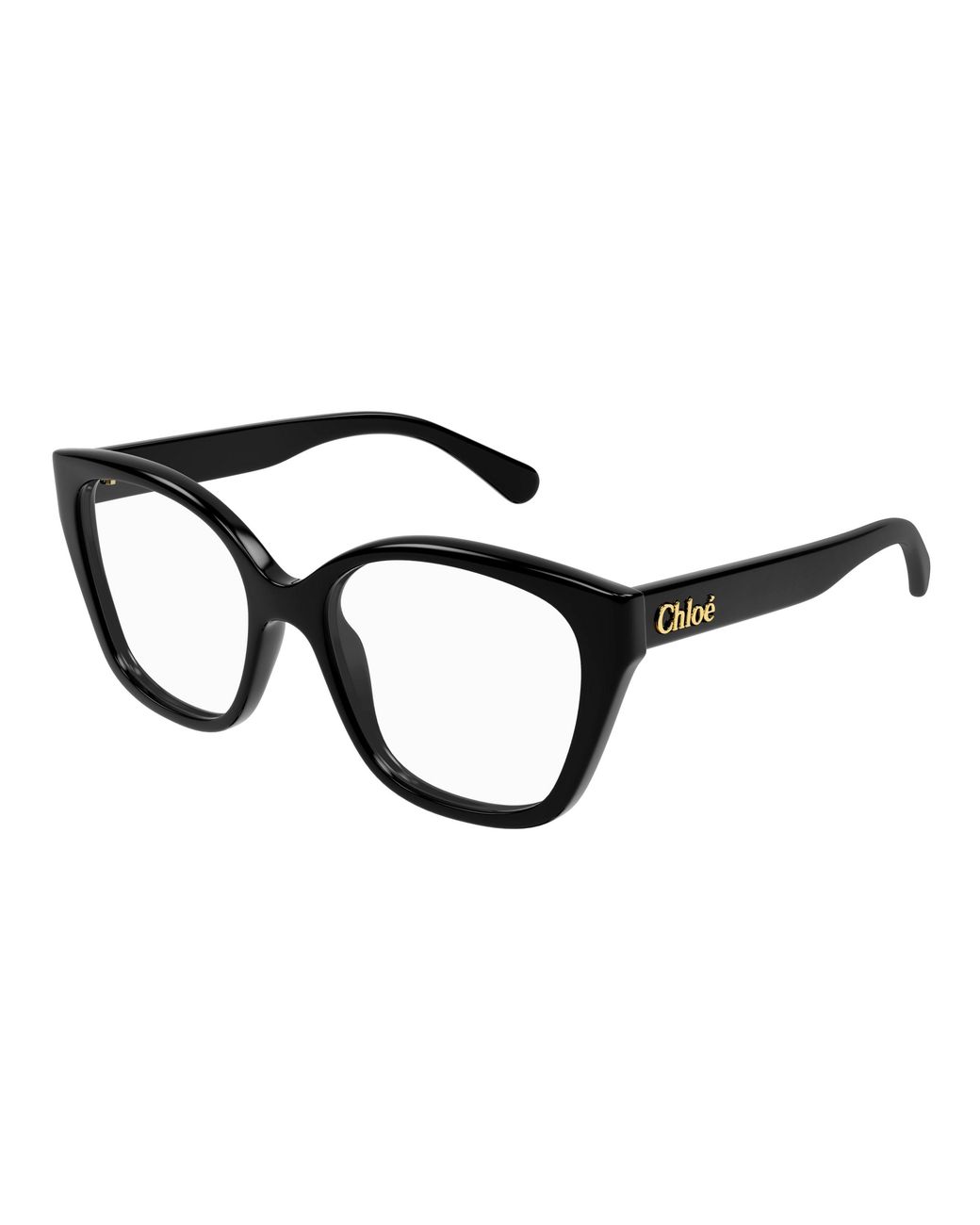 Chloé Black Ch0241O 001 Optical Frames Acetate Transparent Cat Eye