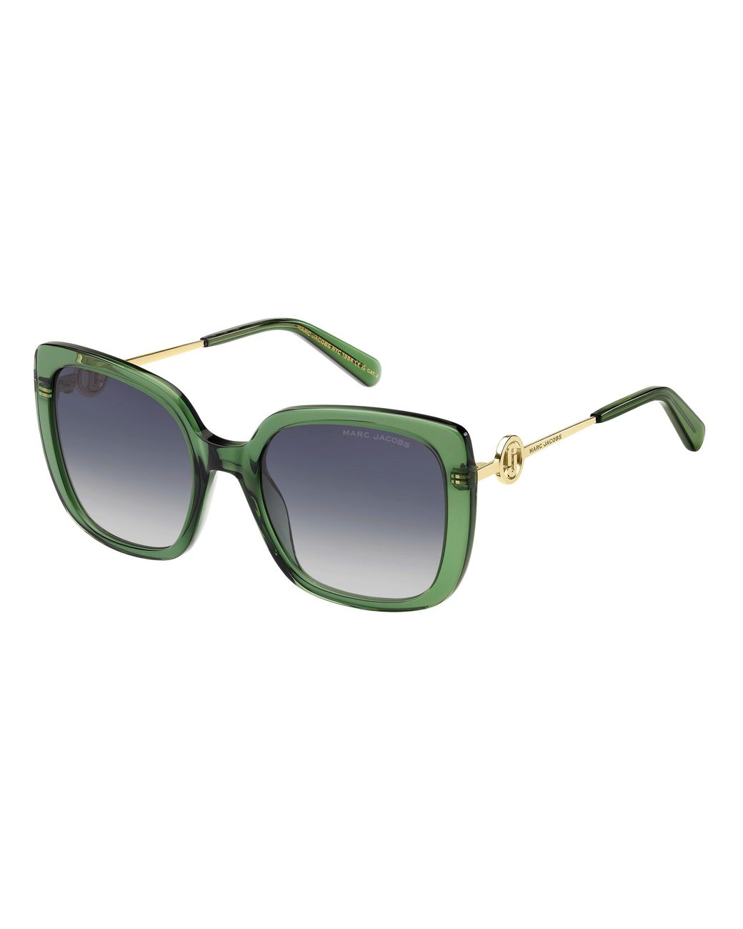 Marc Jacobs Black Marc 727/S 1Ed/Gb Sunglasses Acetate Squared Shaded