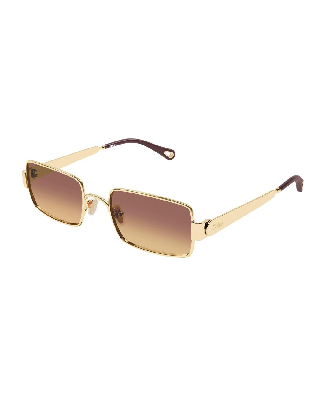 Chloé Black Ch0354S 002 Sunglasses Metal Squared