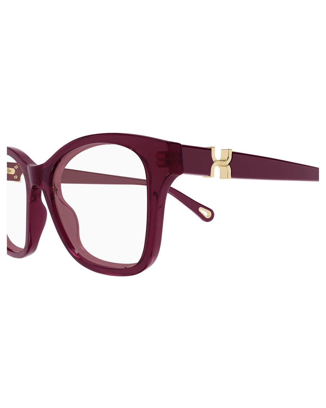 Chloé Black Ch0334O 010 Optical Frames Acetate Transparent Cat Eye