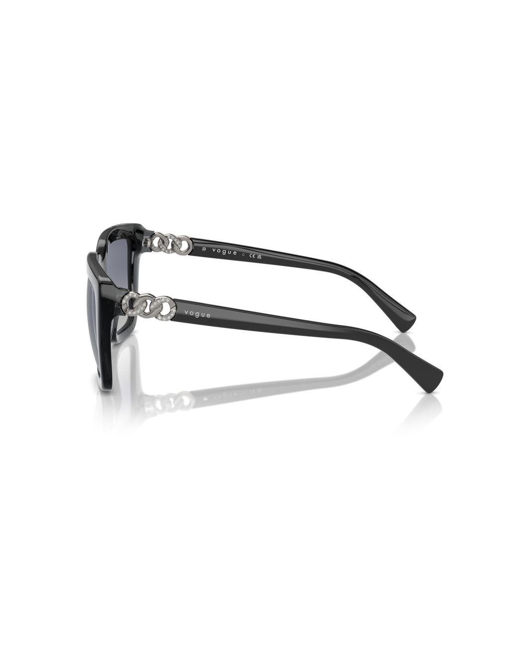 Vogue Eyewear Black Vo5575Sb 31324L Sunglasses Nylon Butterfly Normal Shaded