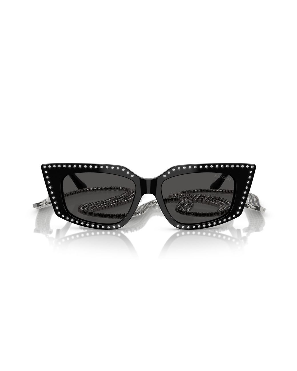 Jimmy Choo Black Jc5033B 500087 Sunglasses Acetate Cat Eye Normal