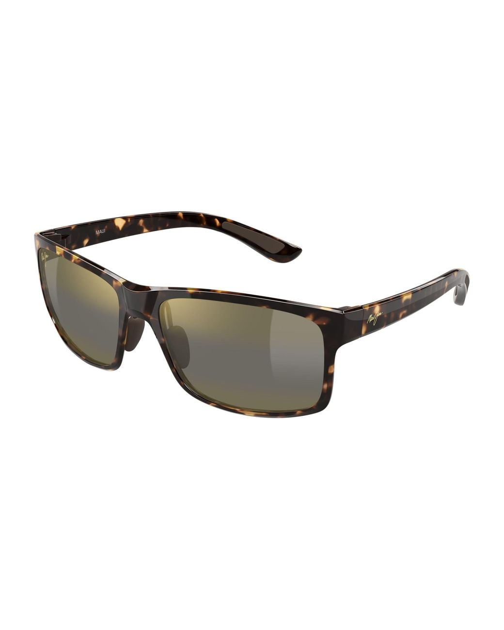 Maui Jim Black Mj0439S 015 Occhiali Da Sole Bio-Iniettato Bronzo Squadrata