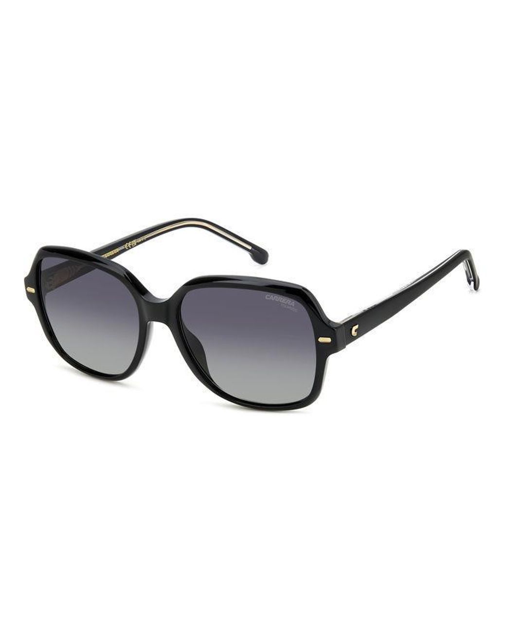 Carrera Black 3028/S 807/Wj Sunglasses Acetate Squared Polarized Shaded