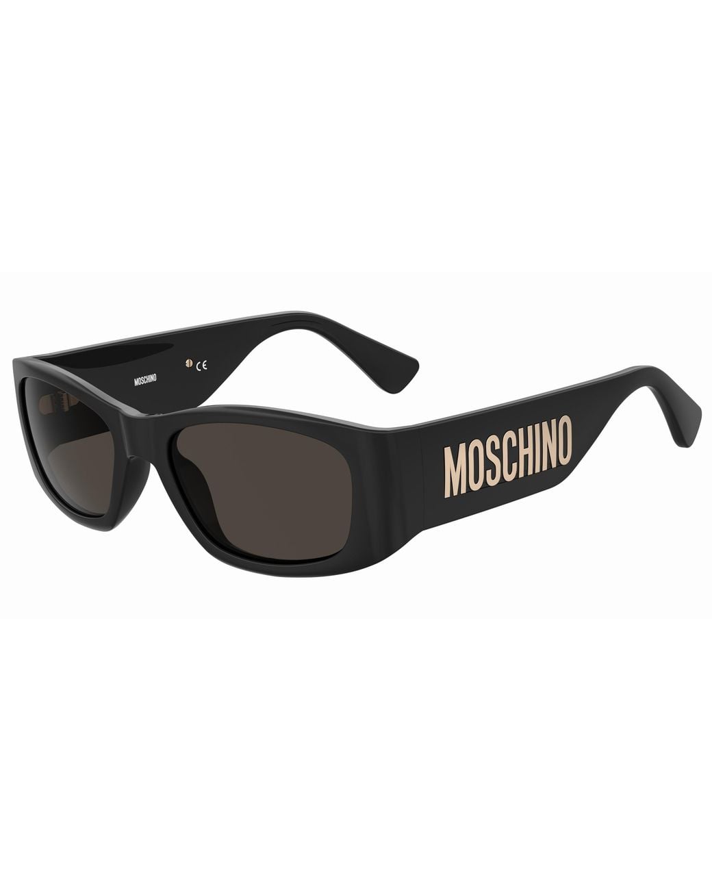 Moschino Black Mos145/S 807/Ir Sunglasses Injected Squared Normal