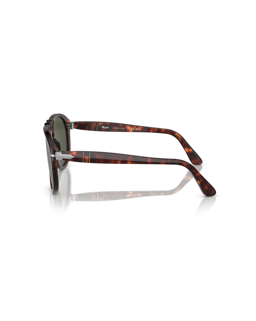 Persol Green Po0649 24/31 Sunglasses Acetate Pilot Normal for men