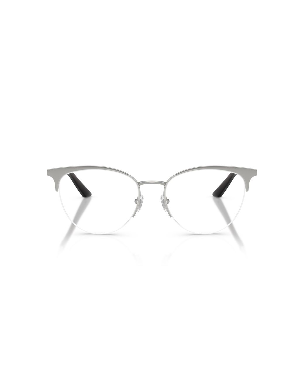 Versace Black Ve1321 1526 Optical Frames Metal Transparent Cat Eye Normal