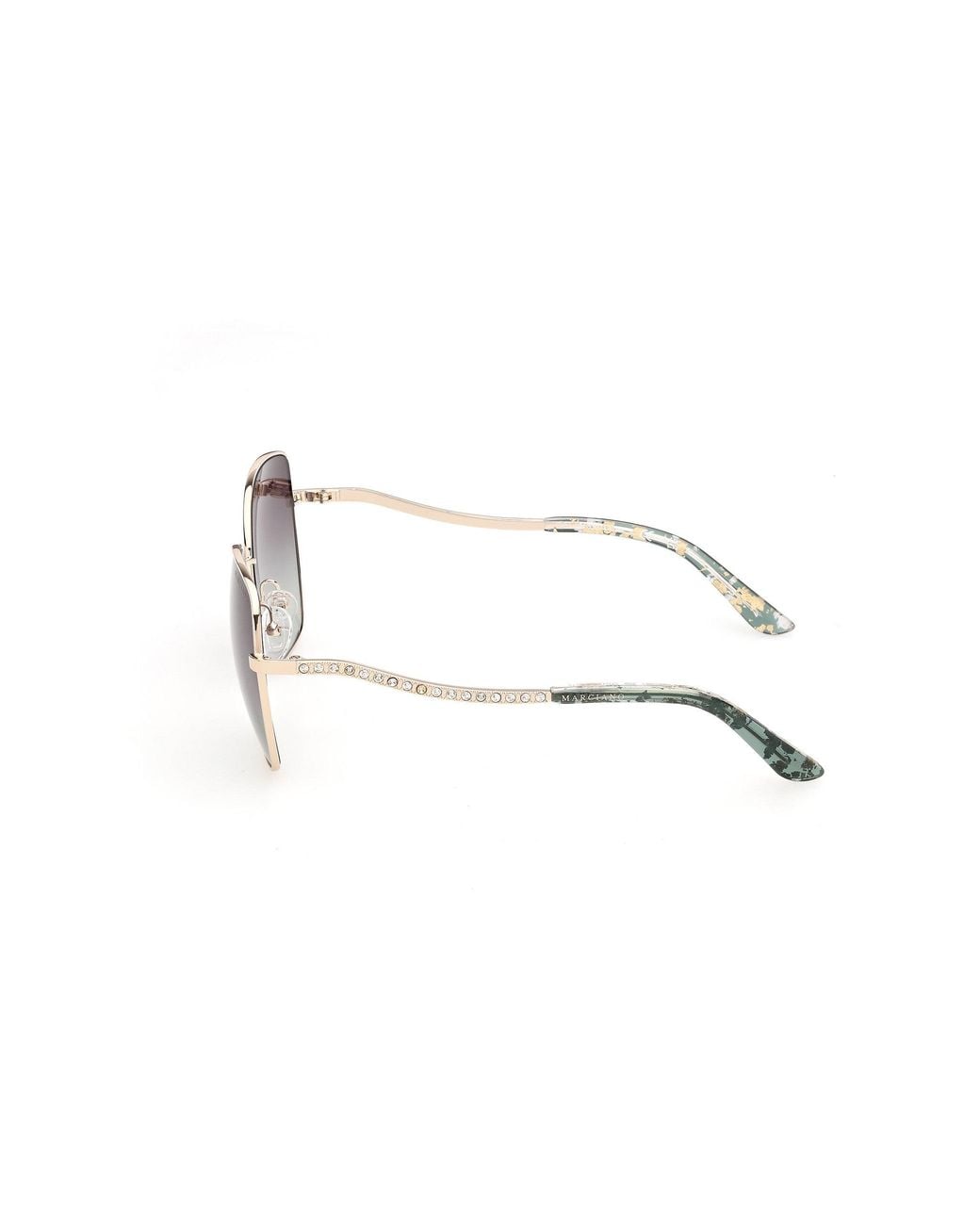 Guess Black Gm00047 32P Sunglasses Metal Squared Normal
