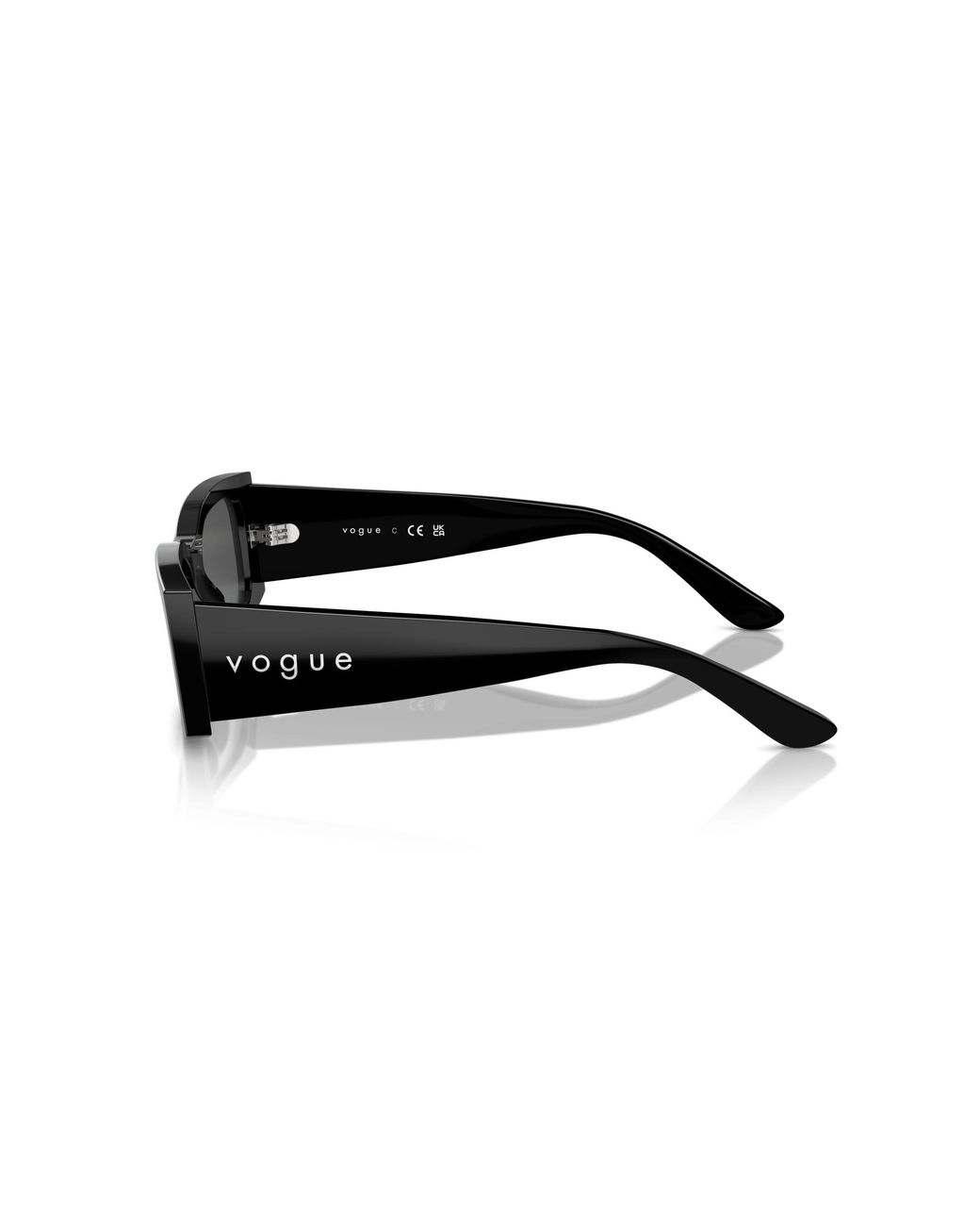 Vogue Eyewear Black Vo5584S W44/87 Sunglasses Acetate Squared Normal
