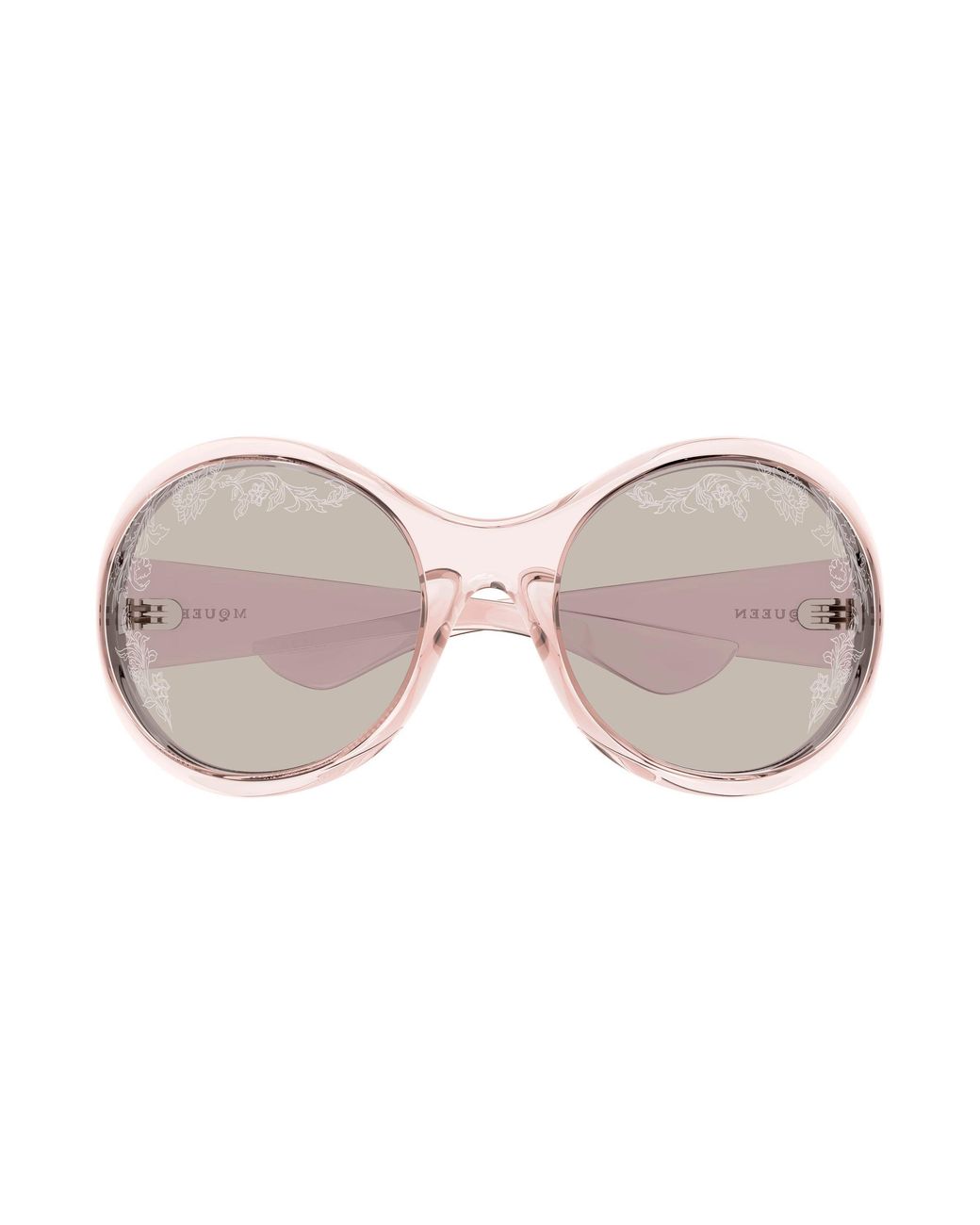 McQueen Black Am0592S 007 Sunglasses Bio-Injected Round