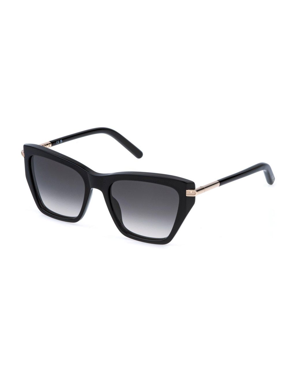 Furla Black Sfu983 700 Sunglasses Acetate Smoke Butterfly Normal Nuanced