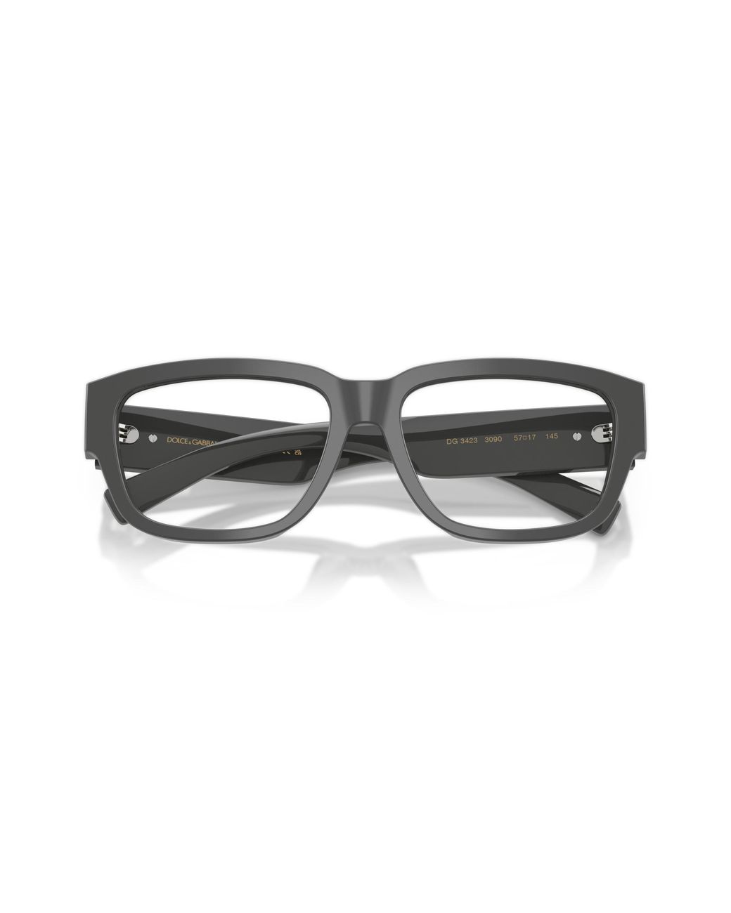 Dolce & Gabbana Black Dg3423 3090 Optical Frames Acetate Squared Normal for men