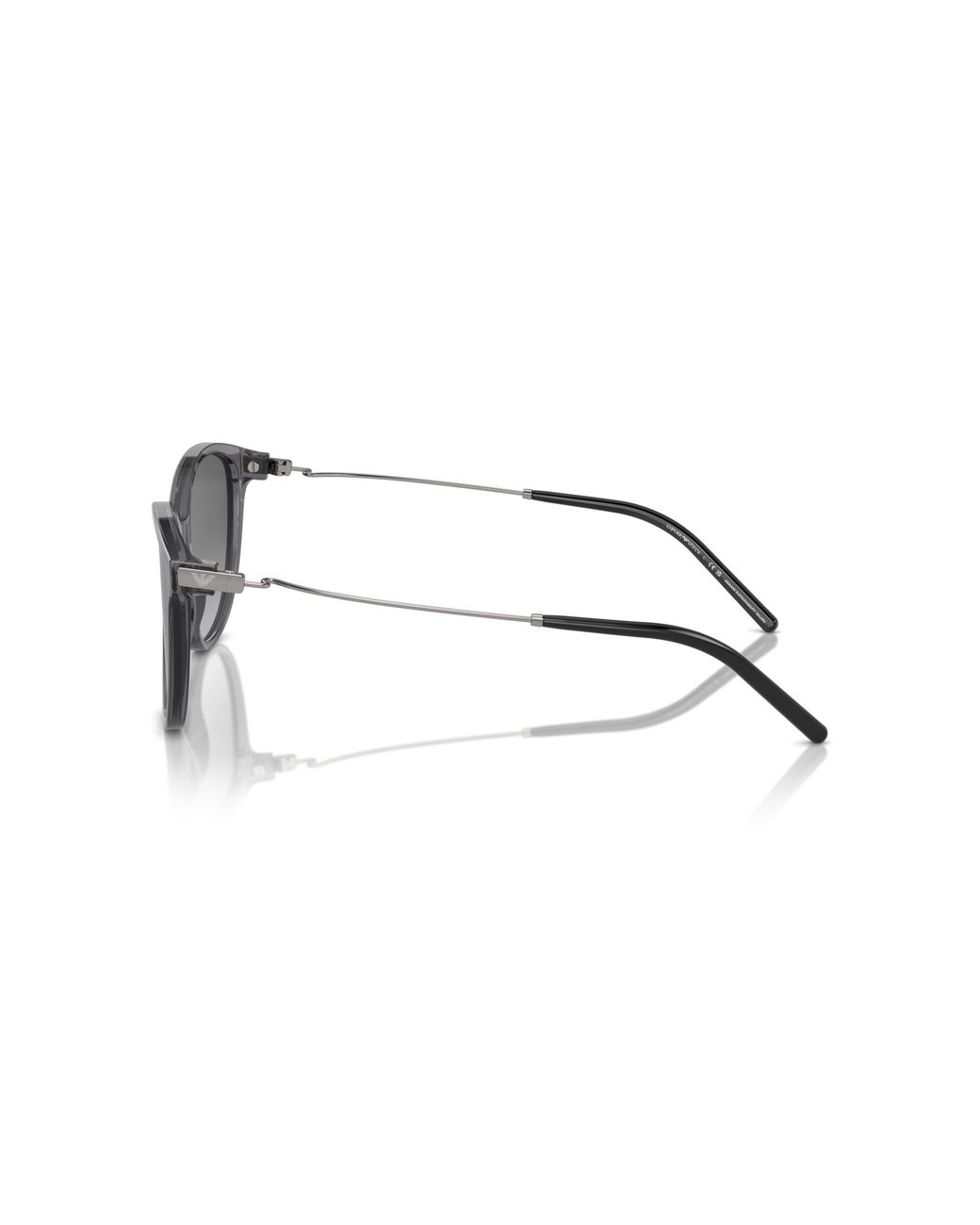 Emporio Armani Black Ea4220 610611 Sunglasses Acetate Cat Eye Normal Shaded