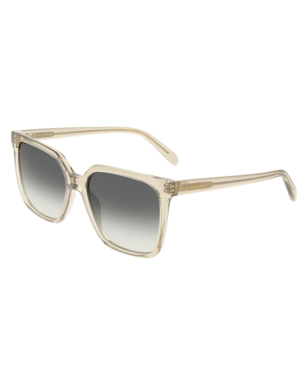 Ferragamo Black Sf2102S 313 Sunglasses Acetate Squared Normal