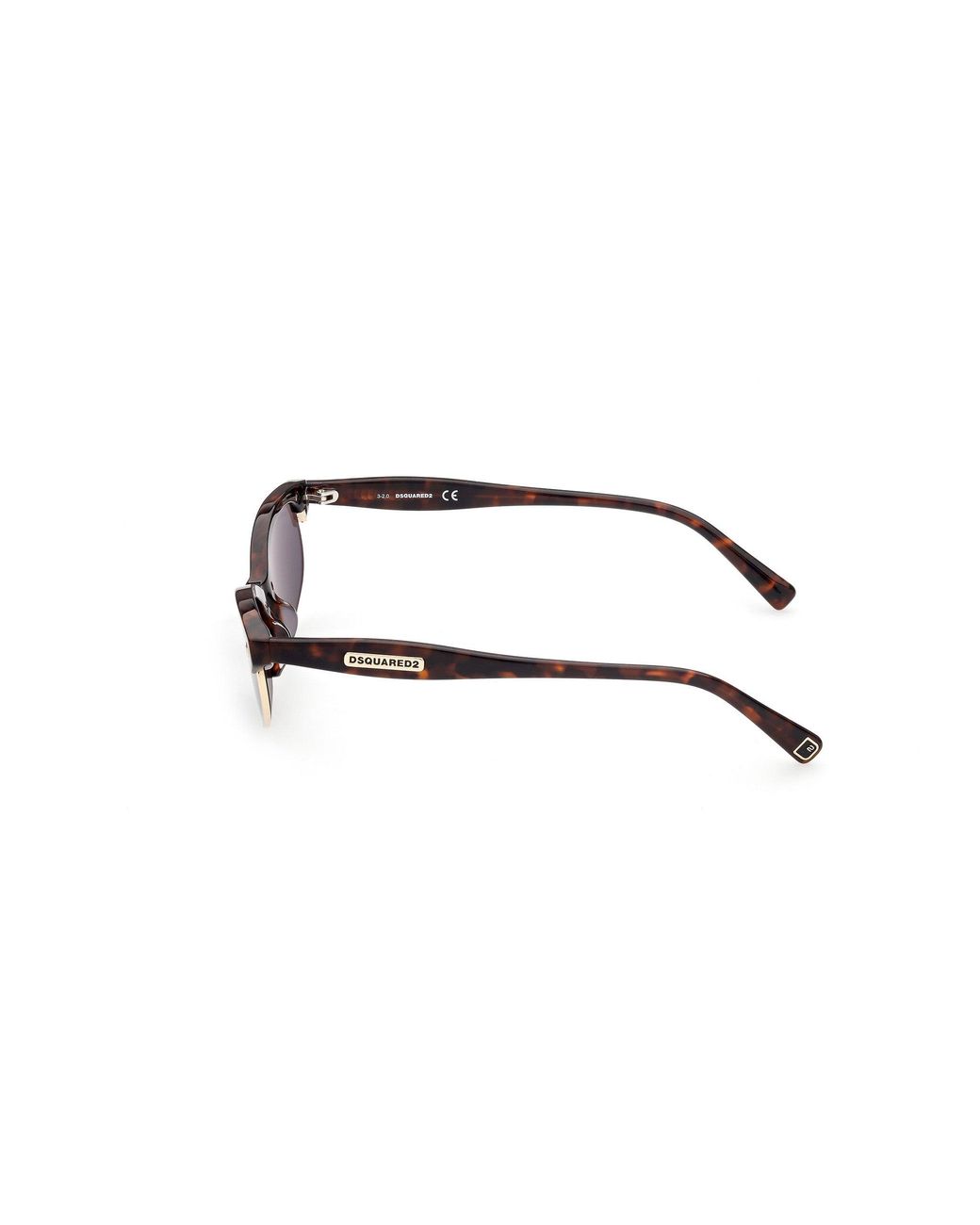 DSquared² Black Dq0368 Freddy 52N Outlet Sunglasses Acetate Round Normal