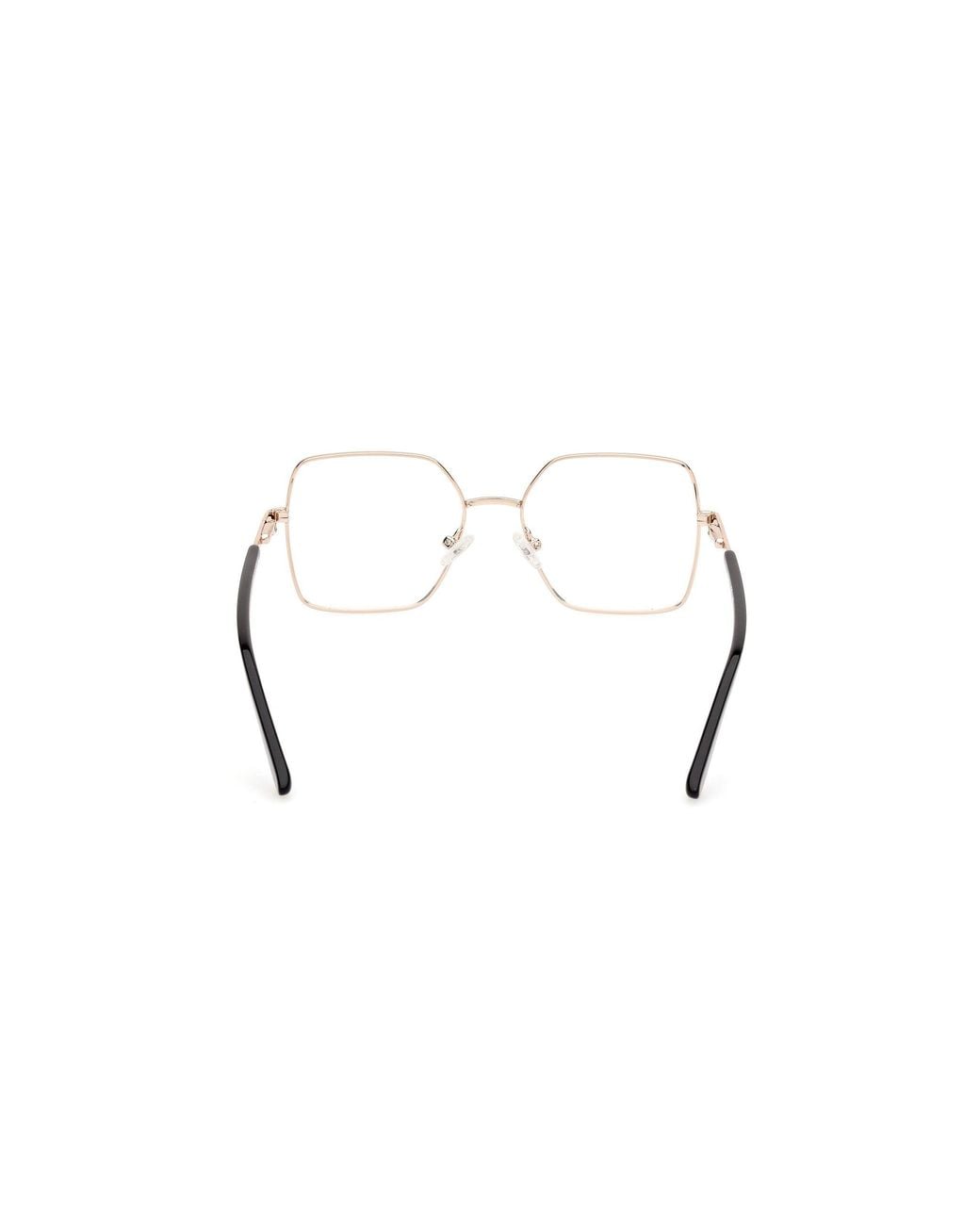 Guess Black Gu8288 032 Optical Frames Metal Squared Normal