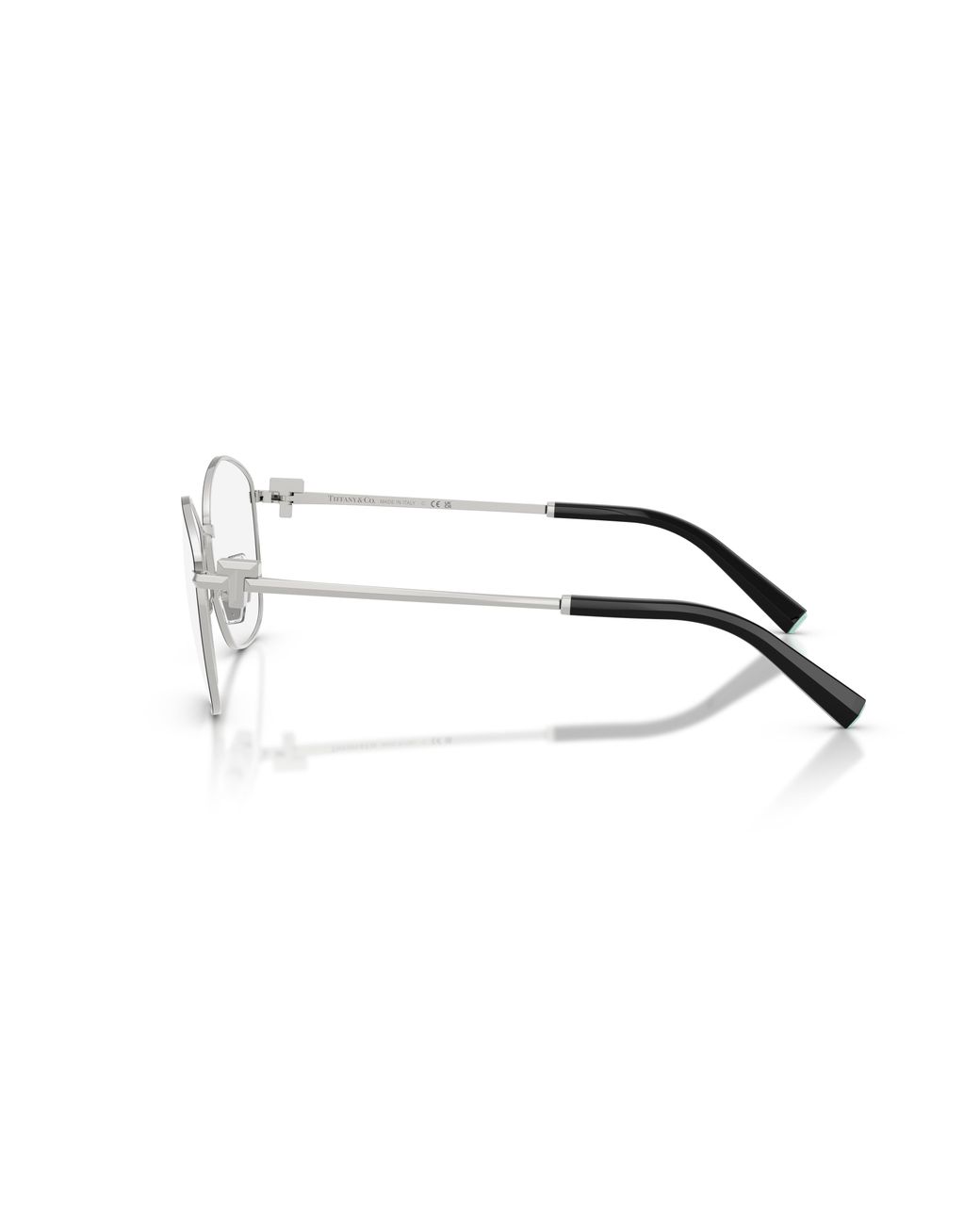 Tiffany & Co Black Tf1174 6145 Optical Frames Metal Transparent Geometric Normal