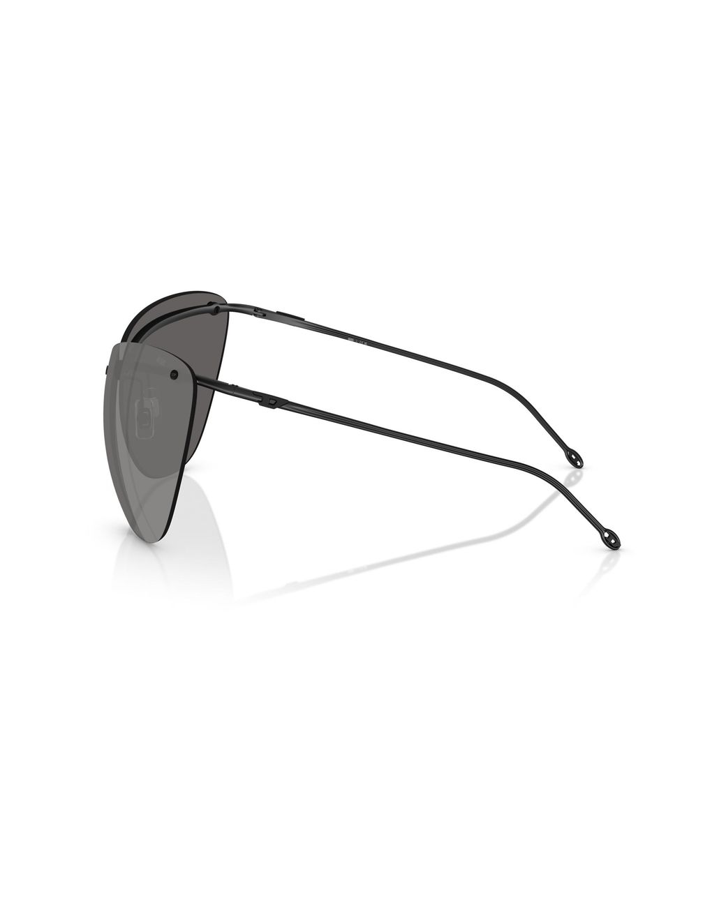 DIESEL Gray Dl1007 109/6G Sunglasses Metal Cat Eye Mirrored