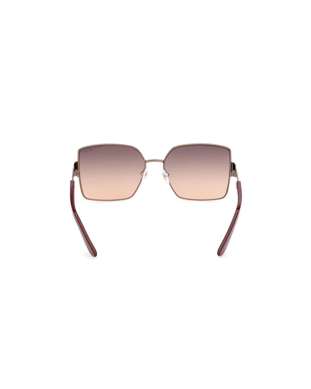 Guess Black Gu00357 36F Sunglasses Metal Butterfly Normal