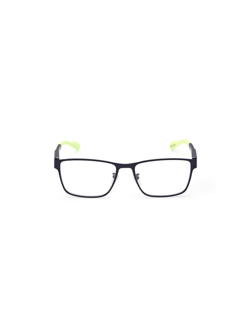 Adidas Originals Black Sp5034 091 Optical Frames Metal Squared Normal for men
