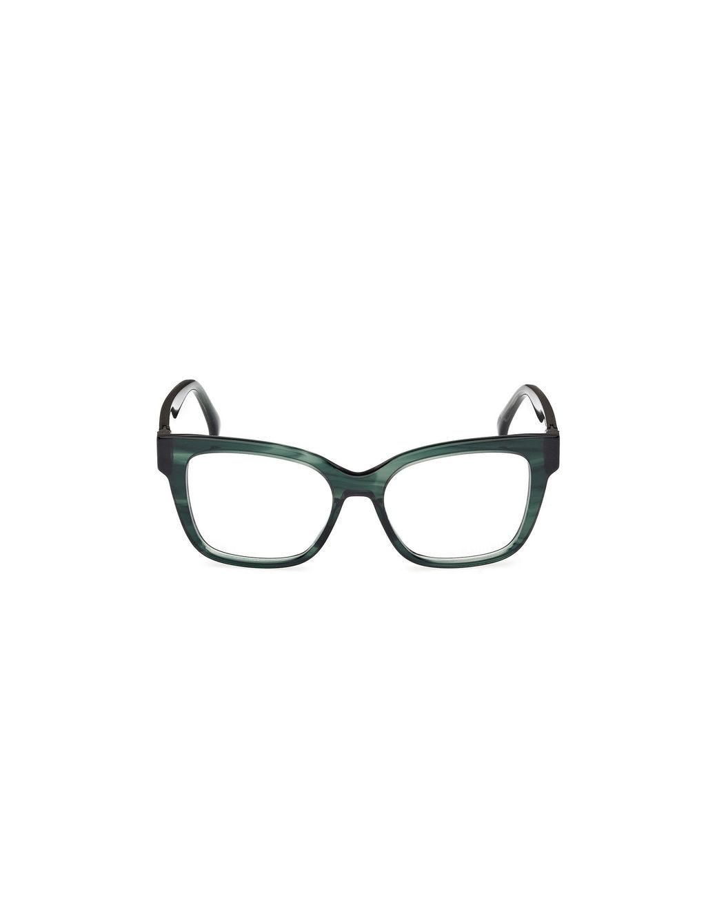 Max Mara Black Mm5206 098 Optical Frames Acetate Squared Normal