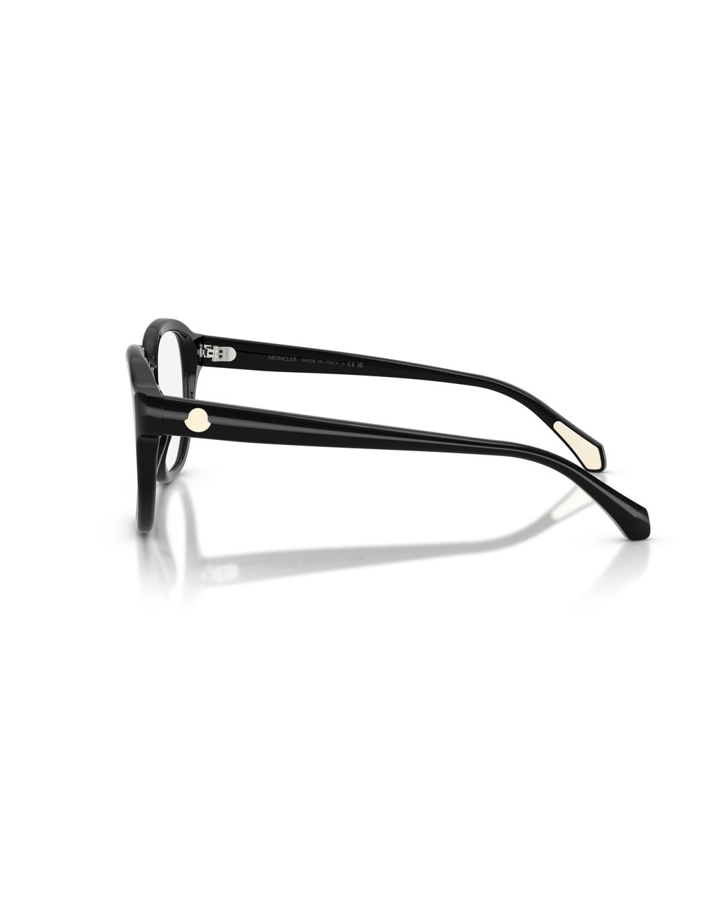 Moncler Black Me2027 3043 Optical Frames Acetate Transparent Pillow Normal