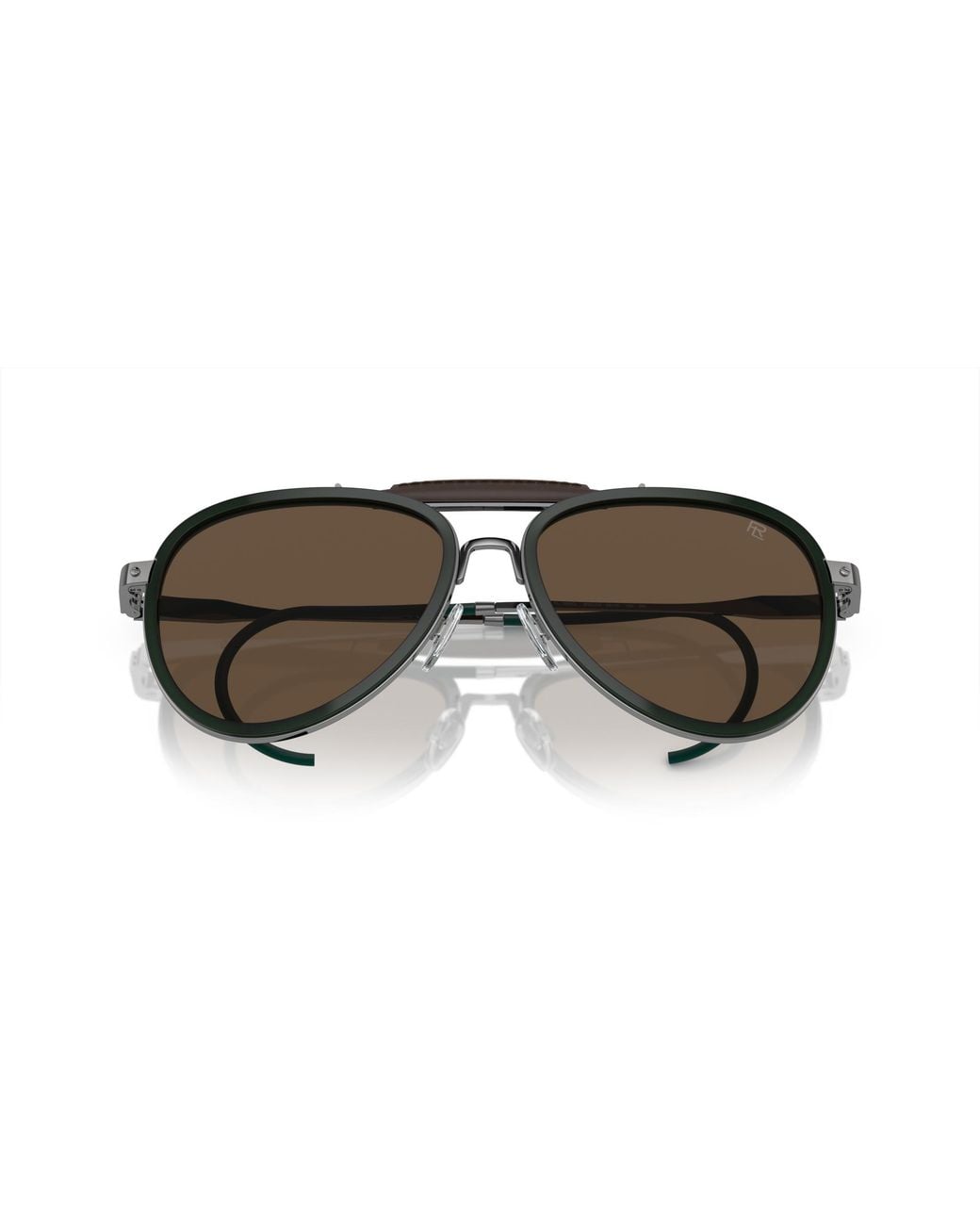 Ralph Lauren Black Rl7080Q The Roadster 900253 Sunglasses Metal Pilot Normal Anti -Reflex for men