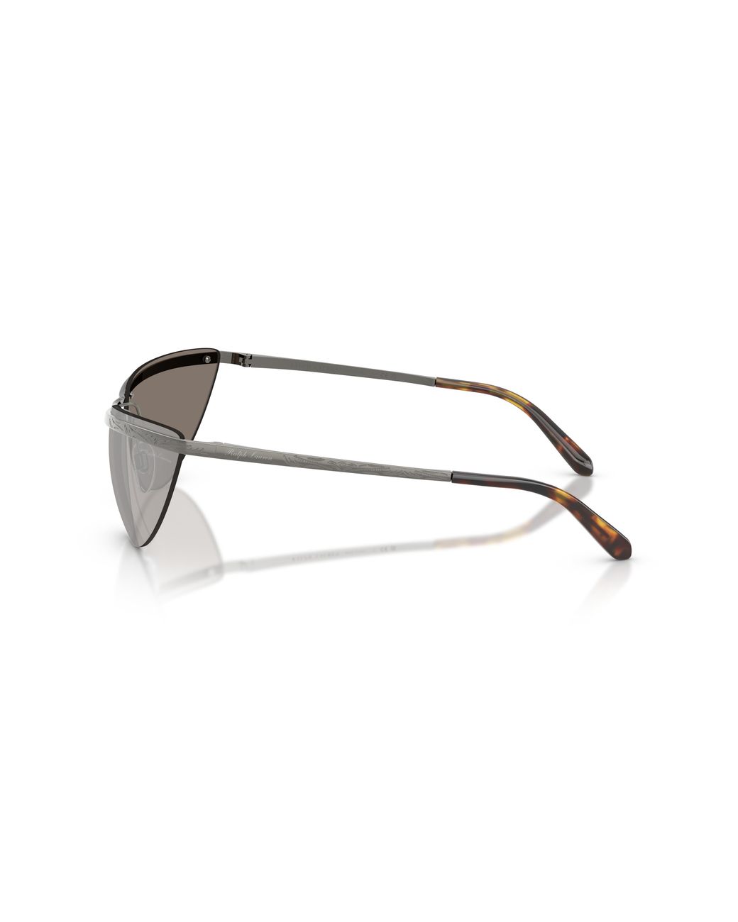 Ralph Lauren Black Rl7097 91206G Sunglasses Metal Geometric Mirror