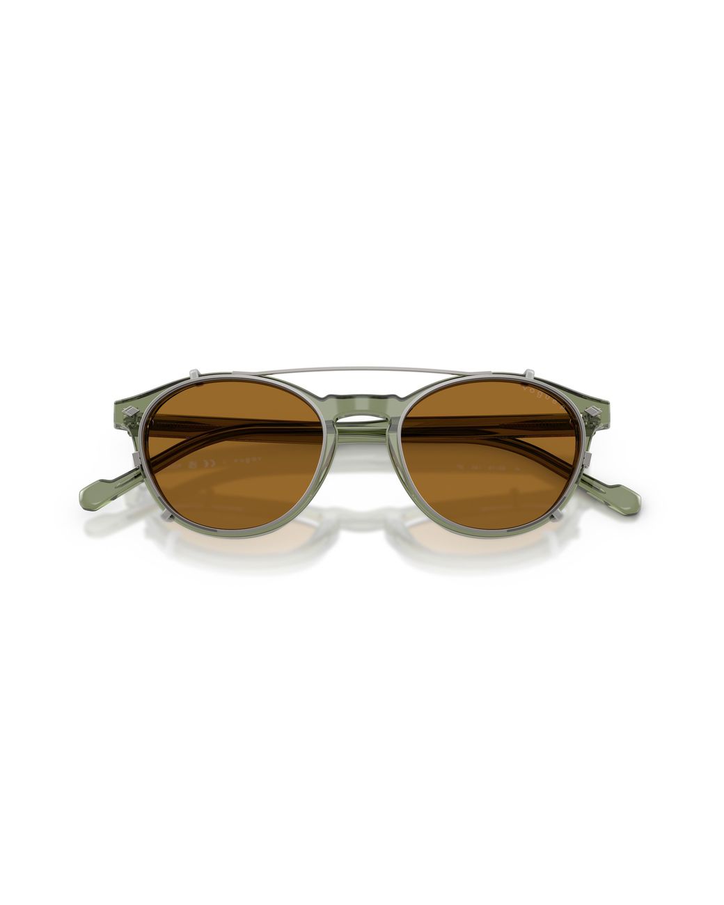 Vogue Eyewear Black Vo5751S 28211W Sunglasses Acetate Transparent Pantos Normal for men