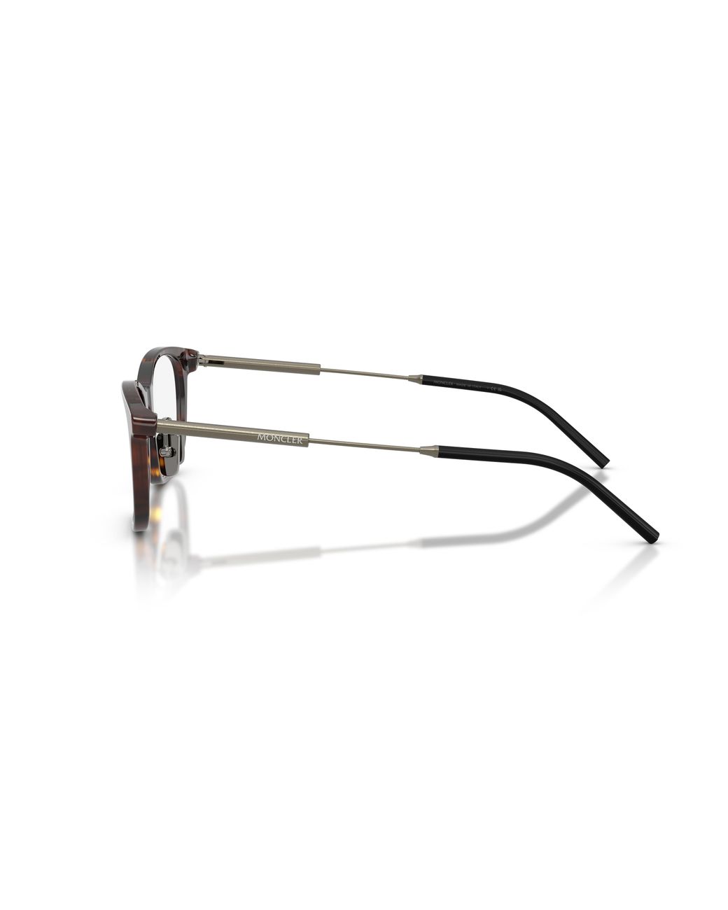 Moncler Black Me2013D 3002 Optical Frames Acetate Transparent Pillow Normal