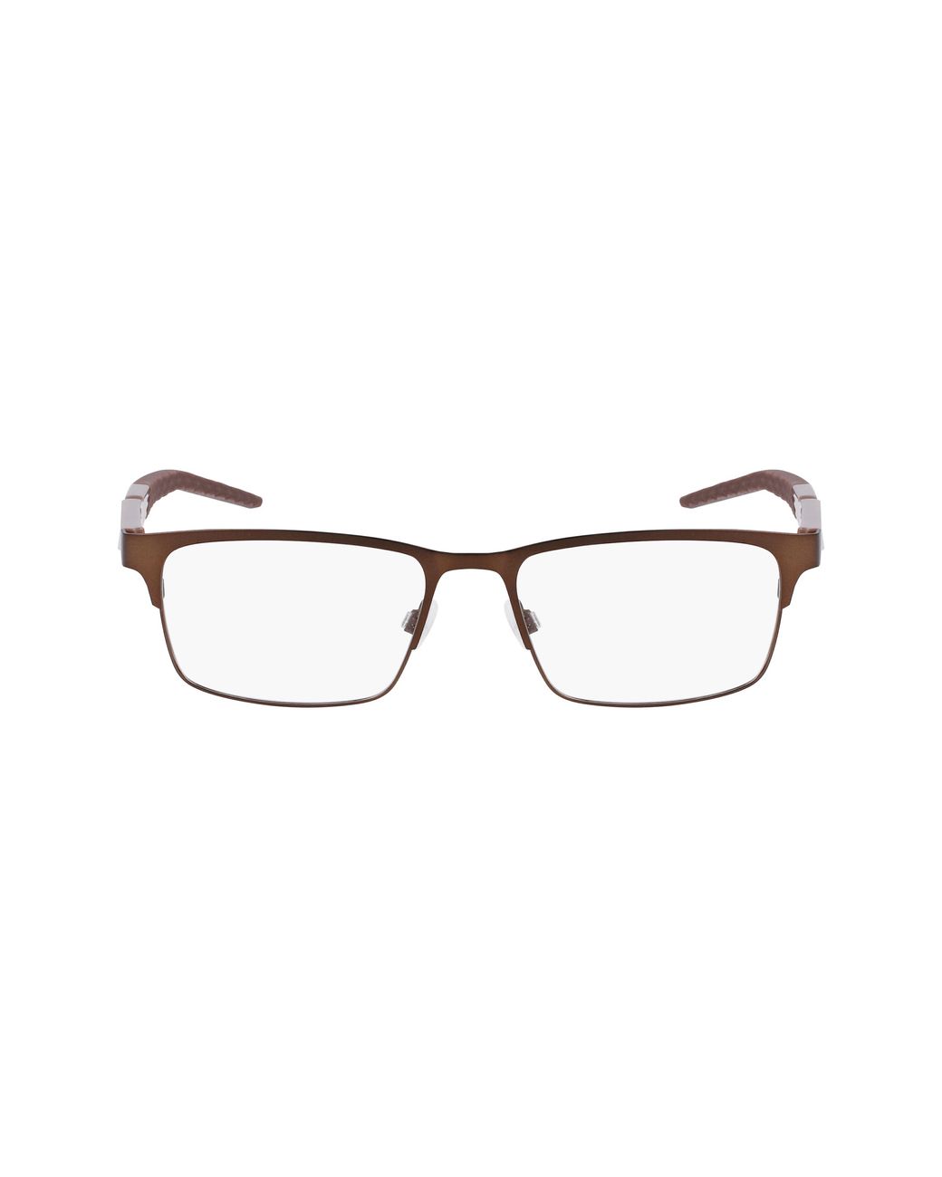 Nike Black 8154 201 Optical Frames Metal Squared Normal Photochromatic for men