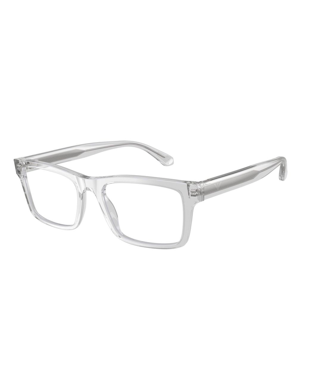 Emporio Armani Black Ea3254 6250 Optical Frames Acetate Squared Normal for men