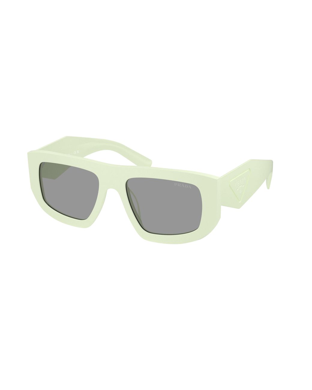 Prada Black Pr D04Su 05K50Q Sunglasses Acetate Geometric Normal