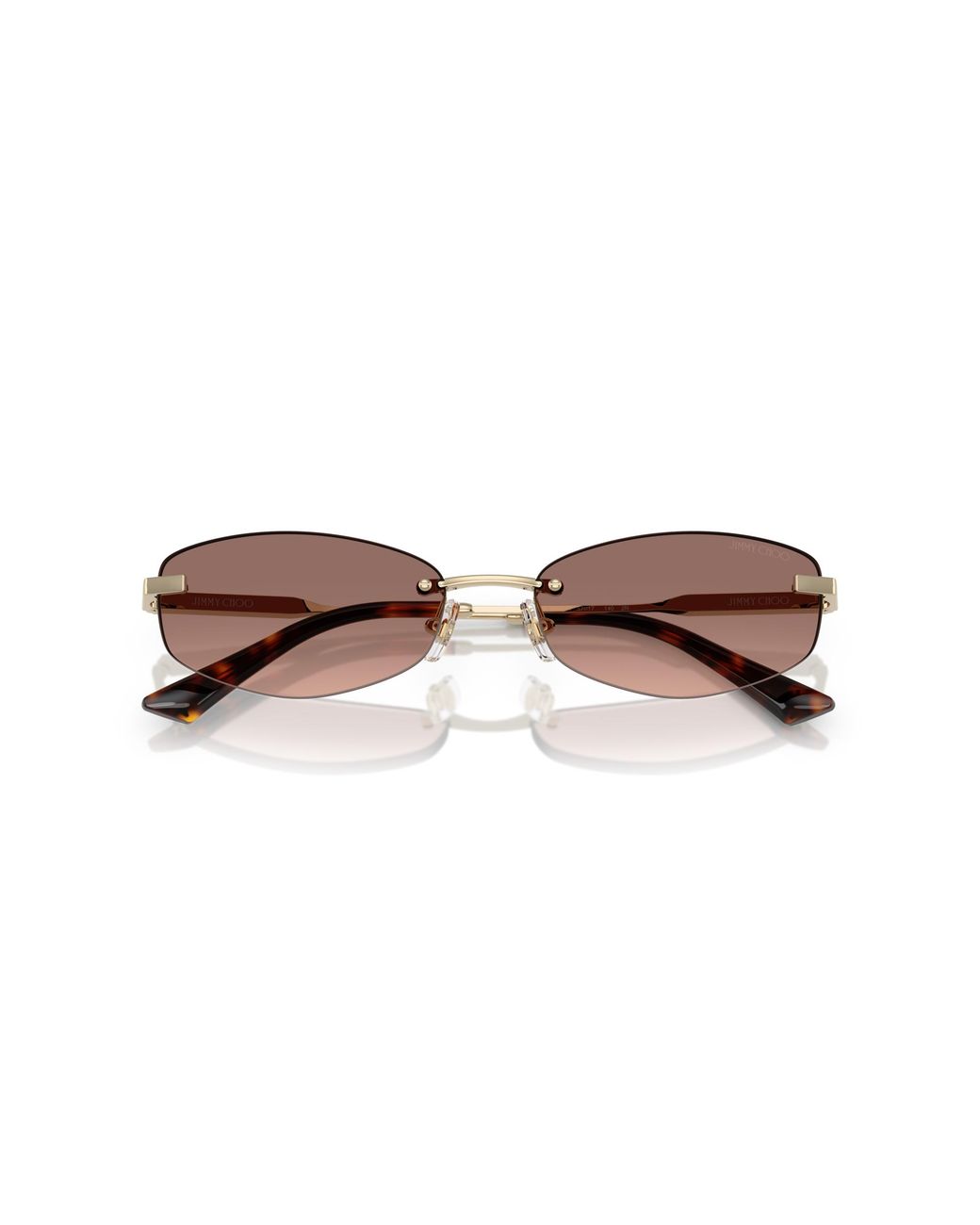 Jimmy Choo Black Jc4013D 300613 Sunglasses Metal Round Normal Shaded