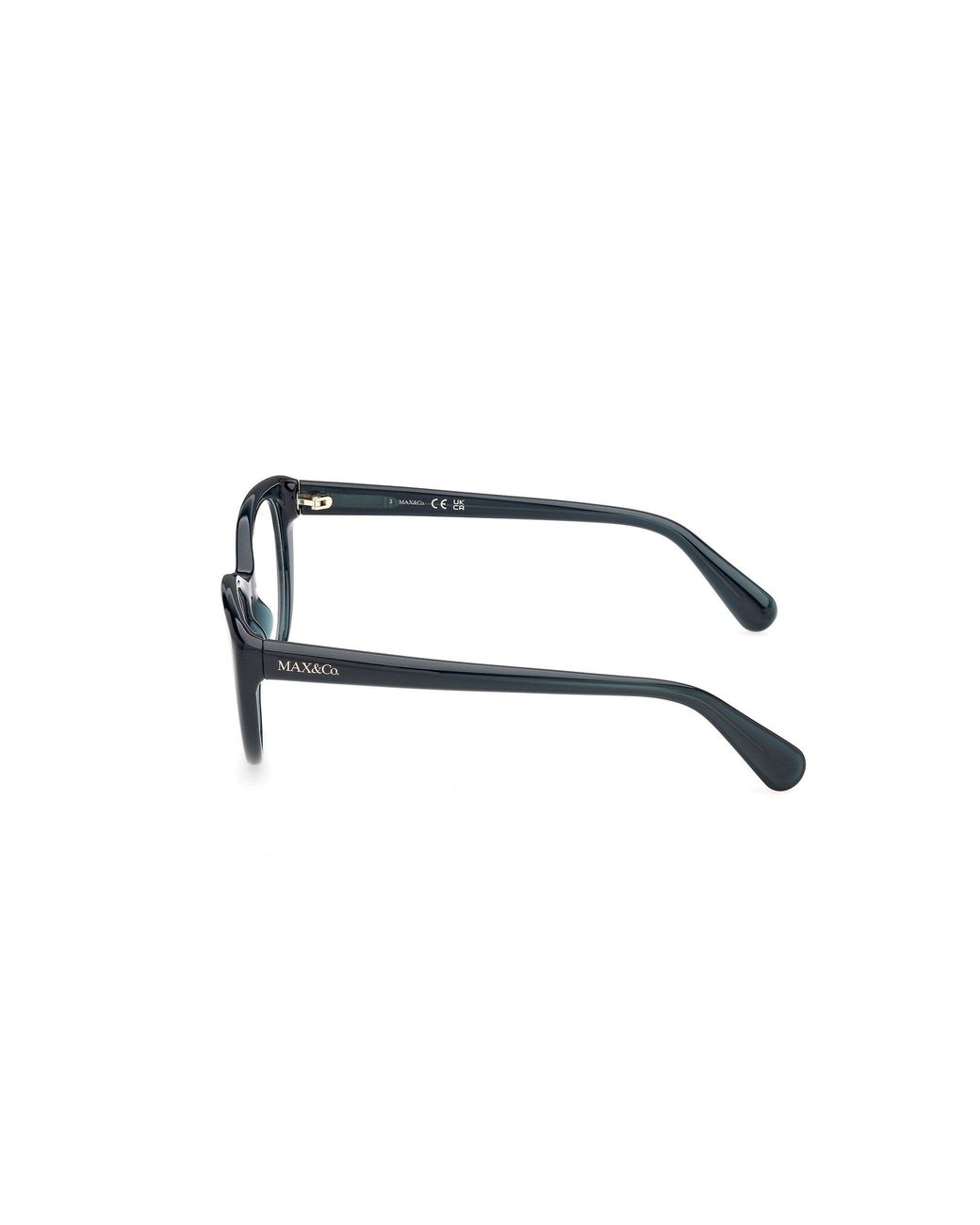 MAX&Co. Black Mo5242 96 Optical Frames Injected Round Normal