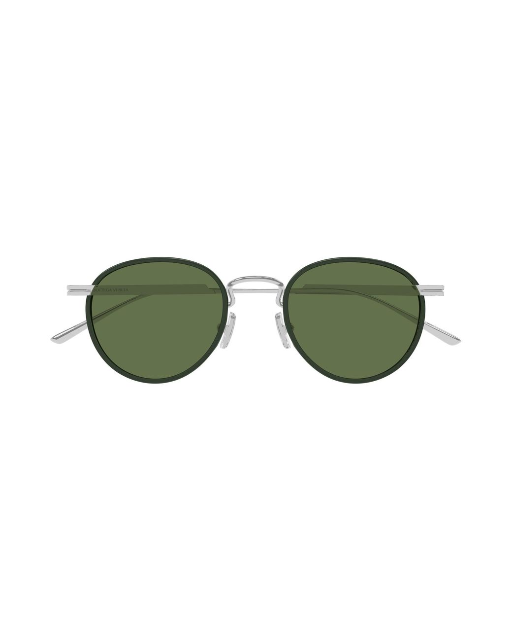 Bottega Veneta Black Bv1389S 003 Sunglasses Metal Round for men