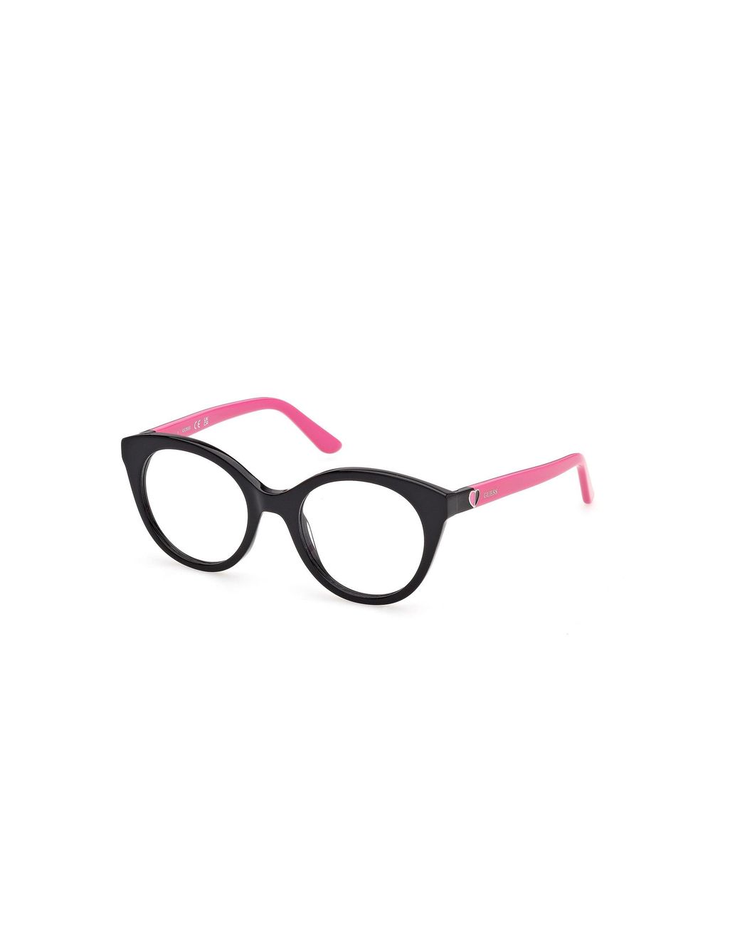 Guess Black Gu50396 5 Optical Frames Acetate Round Normal