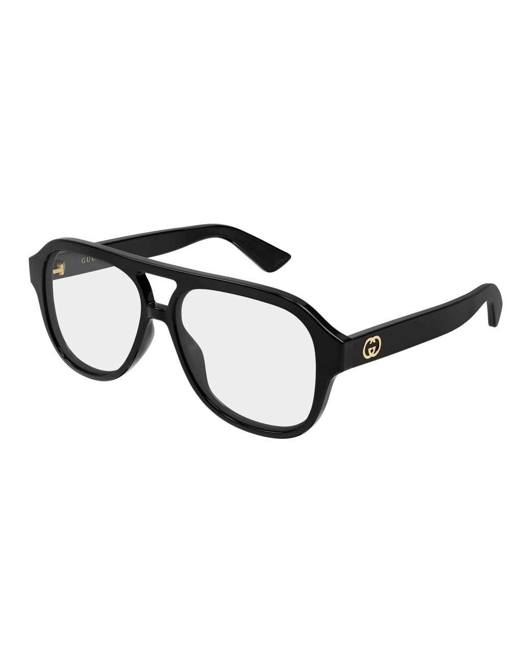 Gucci Black Gg2192O 001 Optical Frames Injected Transparent Pilot