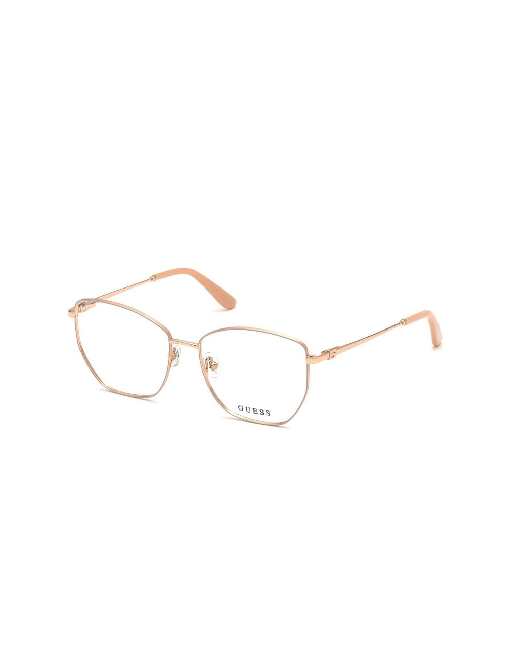 Guess Black Gu2825 028 Optical Frames Metal Squared Normal
