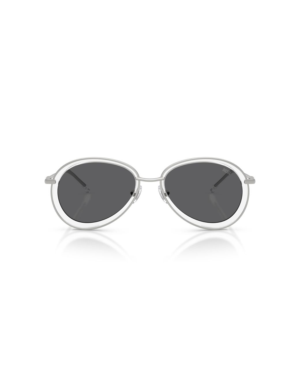 DIESEL Black Dl1016 100787 Sunglasses Metal Round Normal