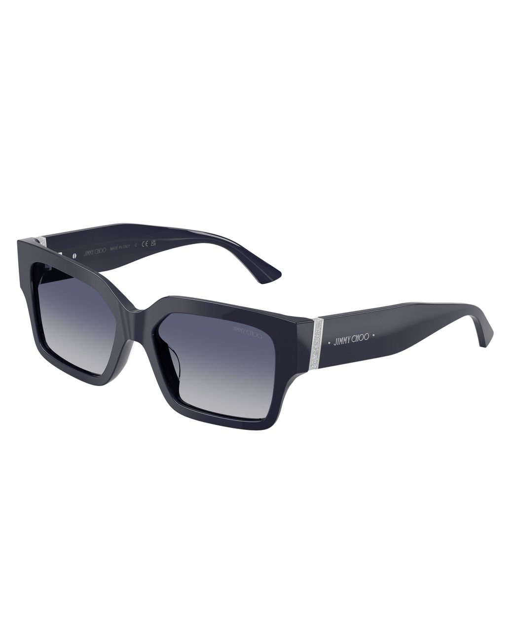 Jimmy Choo Black Jc5058Ju 50164L Sunglasses Acetate Squared Normal Nuanced