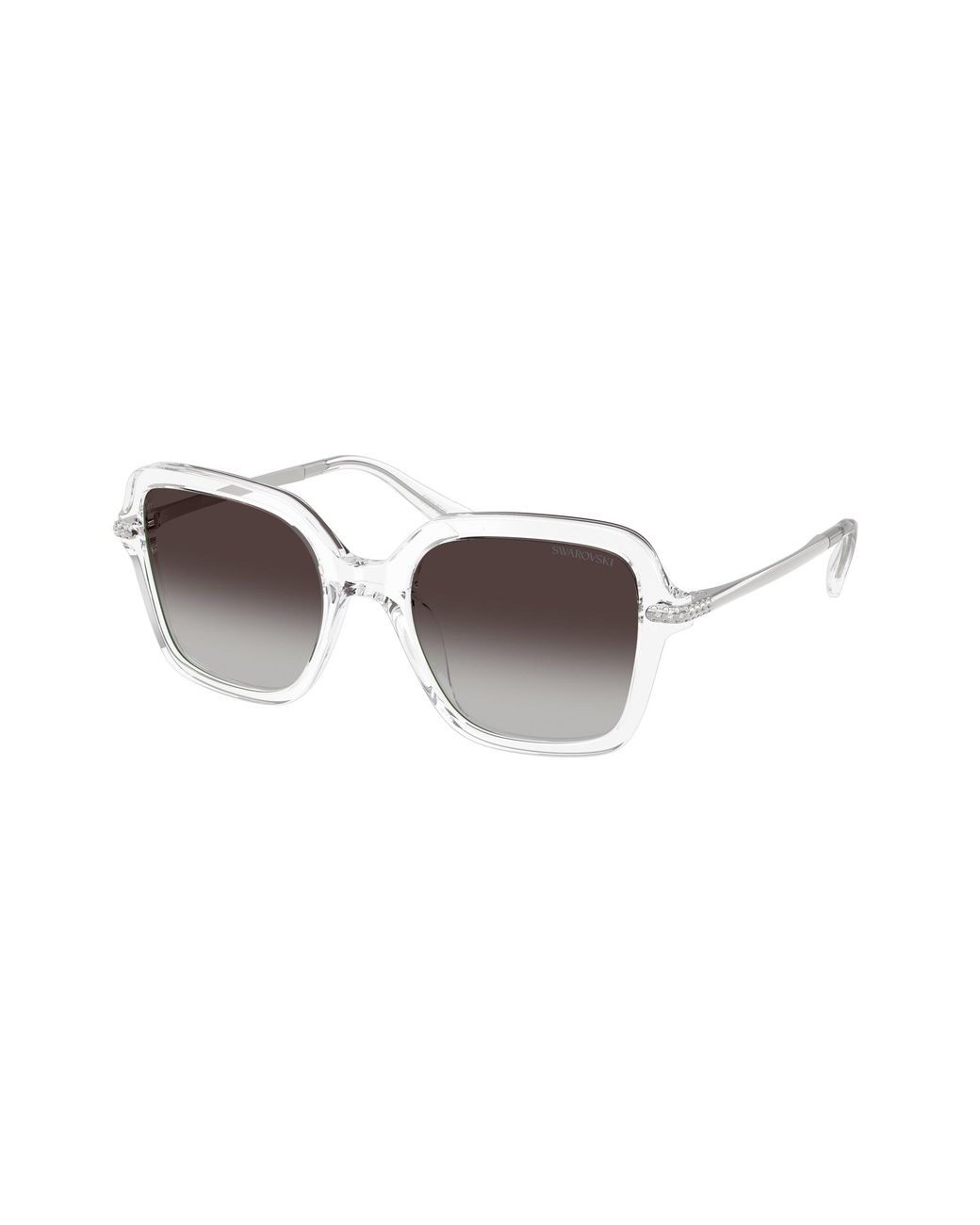 Swarovski Black Sk6040 10278G Sunglasses Acetate Geometric Normal Shaded