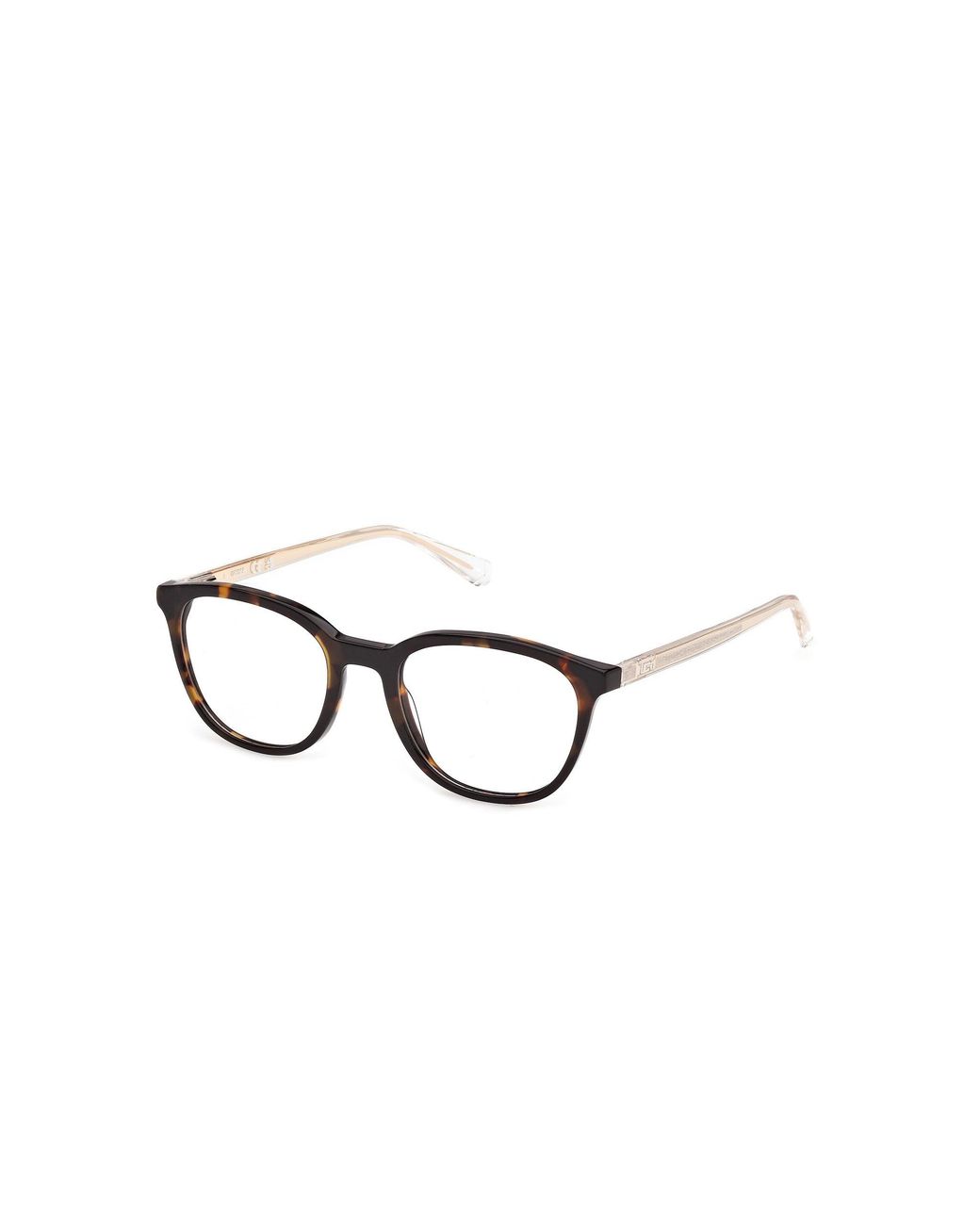 Guess Black Gu50390 52 Optical Frames Acetate Round Normal for men