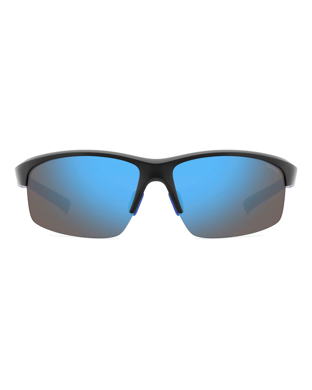 Polaroid Black Pld 7018/N/S 0Vk/5X Sunglasses Polycarbonate Geometric Polarized Mirror for men