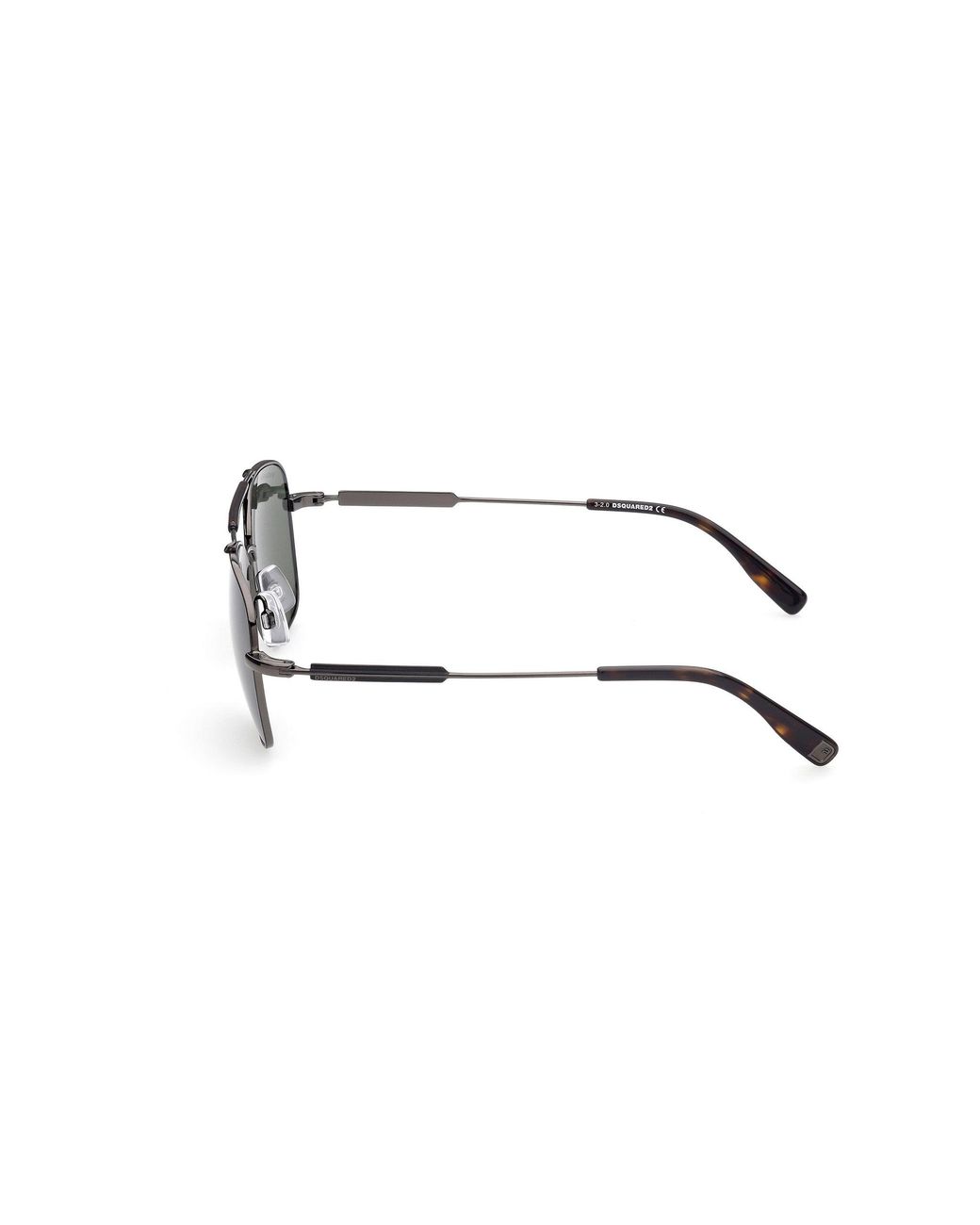 DSquared² Black Dq0380 Vince 08N Outlet Sunglasses Metal Squared Normal for men